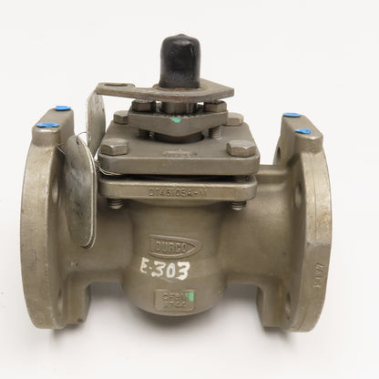 Durco DT46105A-M 1-1/2" #150 CF8M Stainless Steel Plug Valve