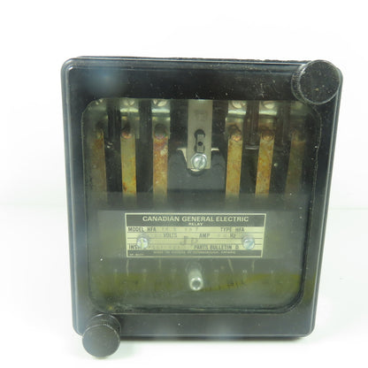 General Electric HFA 14E 187 Type HFA Auxiliary Relay 125V