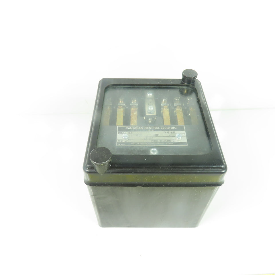General Electric HFA 14E 187 Type HFA Auxiliary Relay 125V