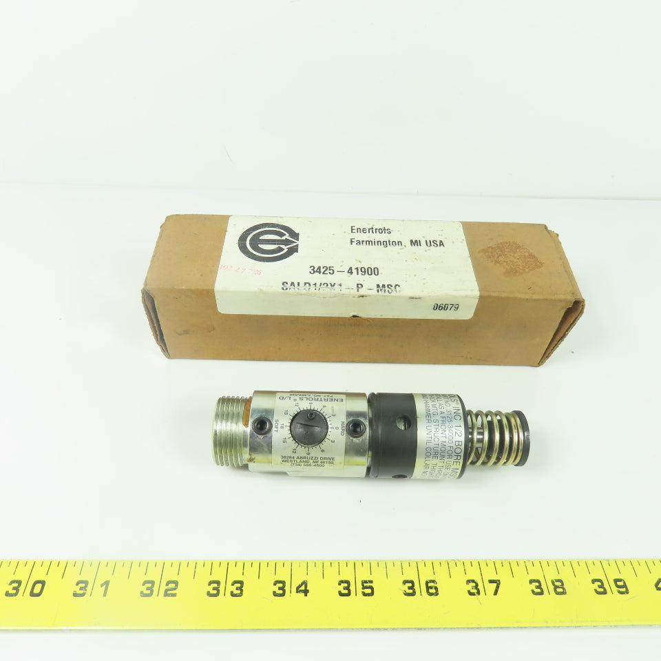 Enertrols 3425-41900 SALD1/2X1-P-MSC Shock Absorber 1/2" Bore 1" Stroke