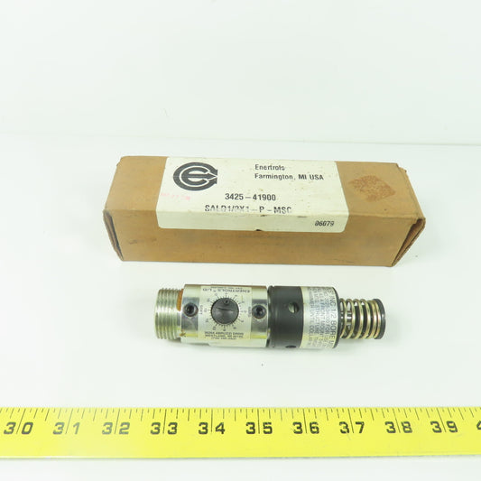 Enertrols 3425-41900 SALD1/2X1-P-MSC Shock Absorber 1/2" Bore 1" Stroke