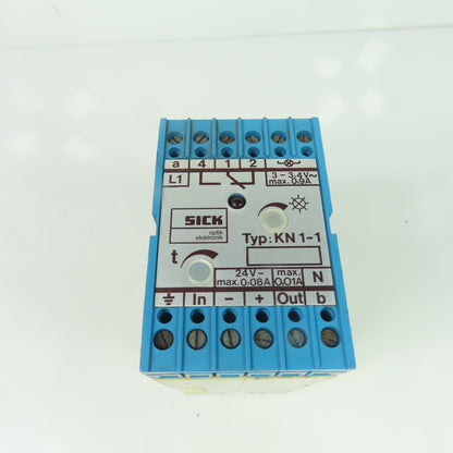 Sick KN 1-1 Din Rail Mount Safety Relay 24V 250VAC