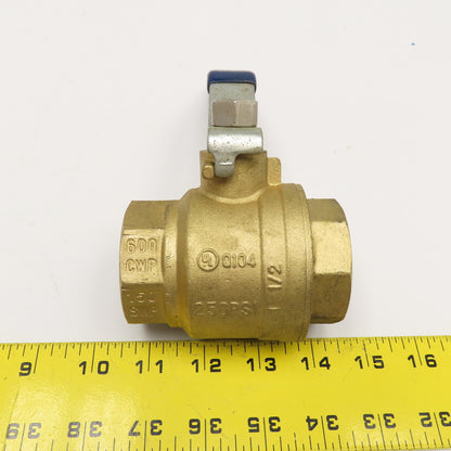 Nibco T-FP600A 1-1/2" Ball Valve 600CWP 250PSI