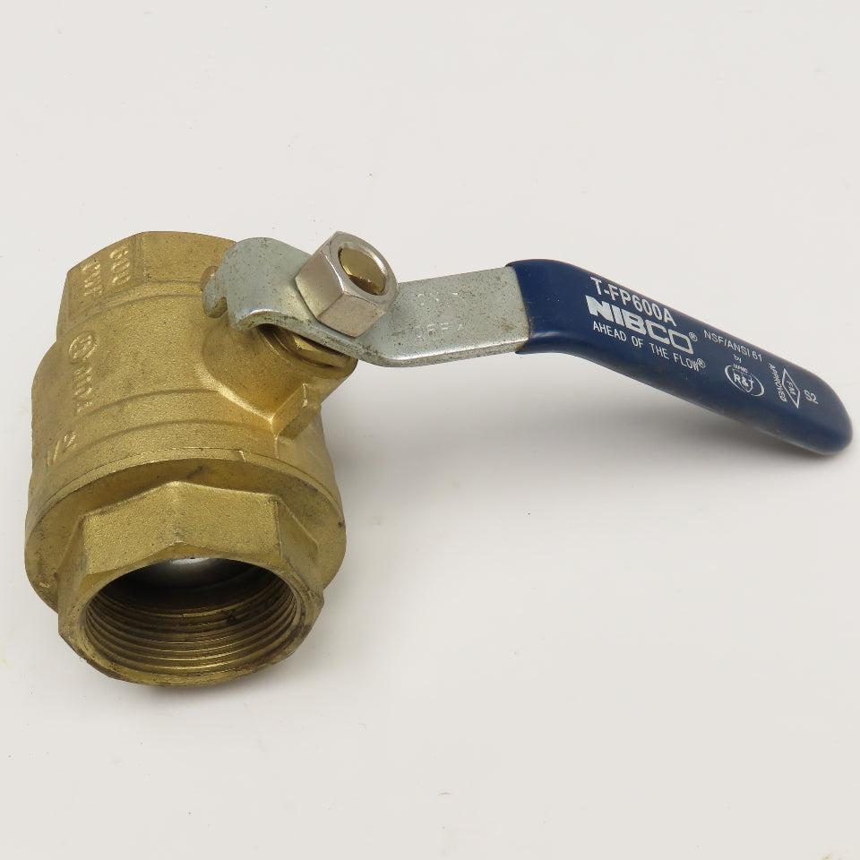 Nibco T-FP600A 1-1/2" Ball Valve 600CWP 250PSI