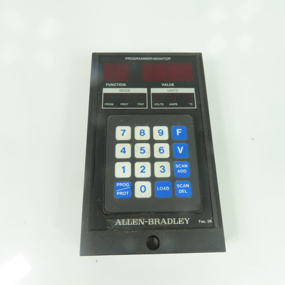 Allen Bradley 1406-G Ser A Motor Protector Programmer/Monitor
