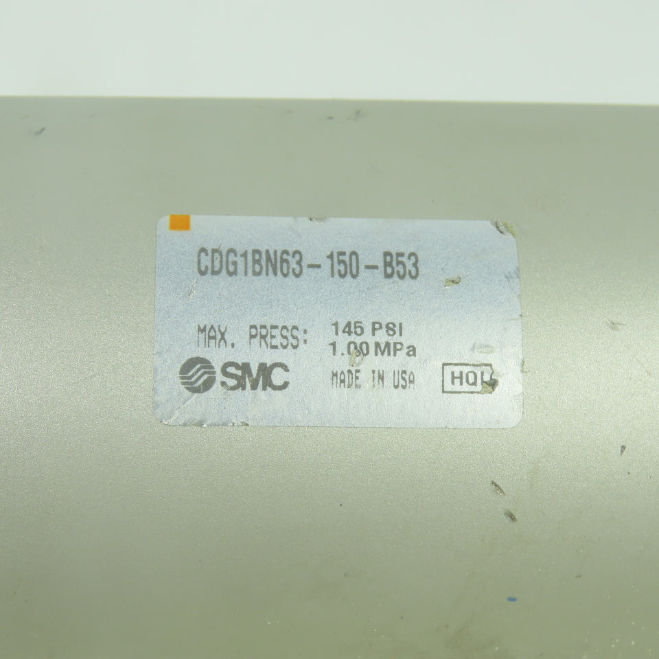 SMC CDG1BN63-150-B53 Double Acting Pneumatic Cylinder 150mm Stroke 145PSI