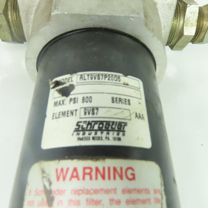 Schroeder RLT9VS7P20D5 Hydraulic Filter Element 800PSI