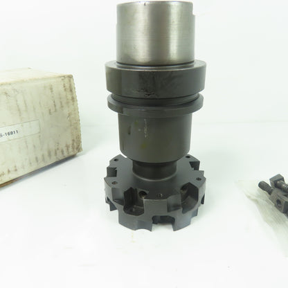 Kennametal 332545R00 UTS16811 Indexable 12-Insert End Face Mill Cutter 3" Head
