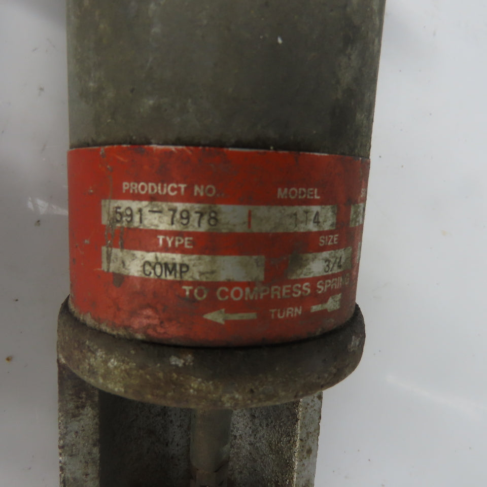 Powers 591-7978 Model 1T4 Type COMP Flowrite Valve 3/4" NPT Spring 10