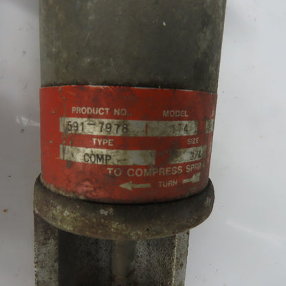 Powers 591-7978 Model 1T4 Type COMP Flowrite Valve 3/4" NPT Spring 10