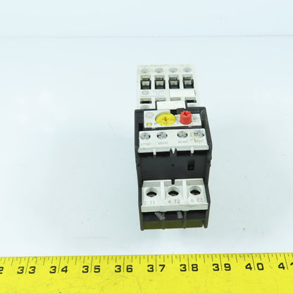GE CL00D310T 10E Contactor Relay 7.5HP 24VDC Coil W/ RT1G Overload 1.0-1.5A