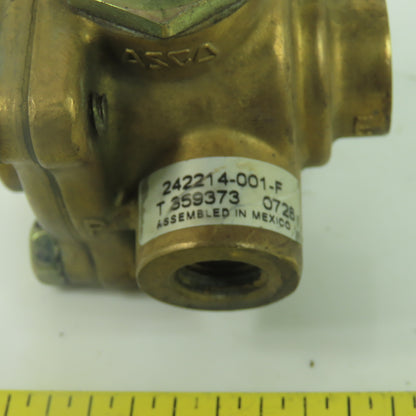 Asco 242214-001-F Solenoid Valve 1/4" NPT T 359373