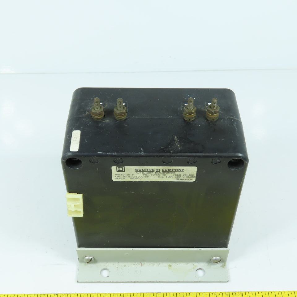 Square D 81X-1000-05 10:5 Ratio Auxiliary Transformer 25-400HZ 600V BIL 10KV