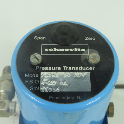 Schaevitz P3081 30 HGV Pressure Transducer 4-20mA