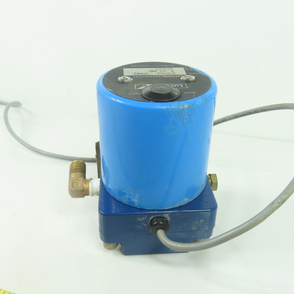 Lucus Schaevitz P3081-30WG Pressure Transducer 4-20mA
