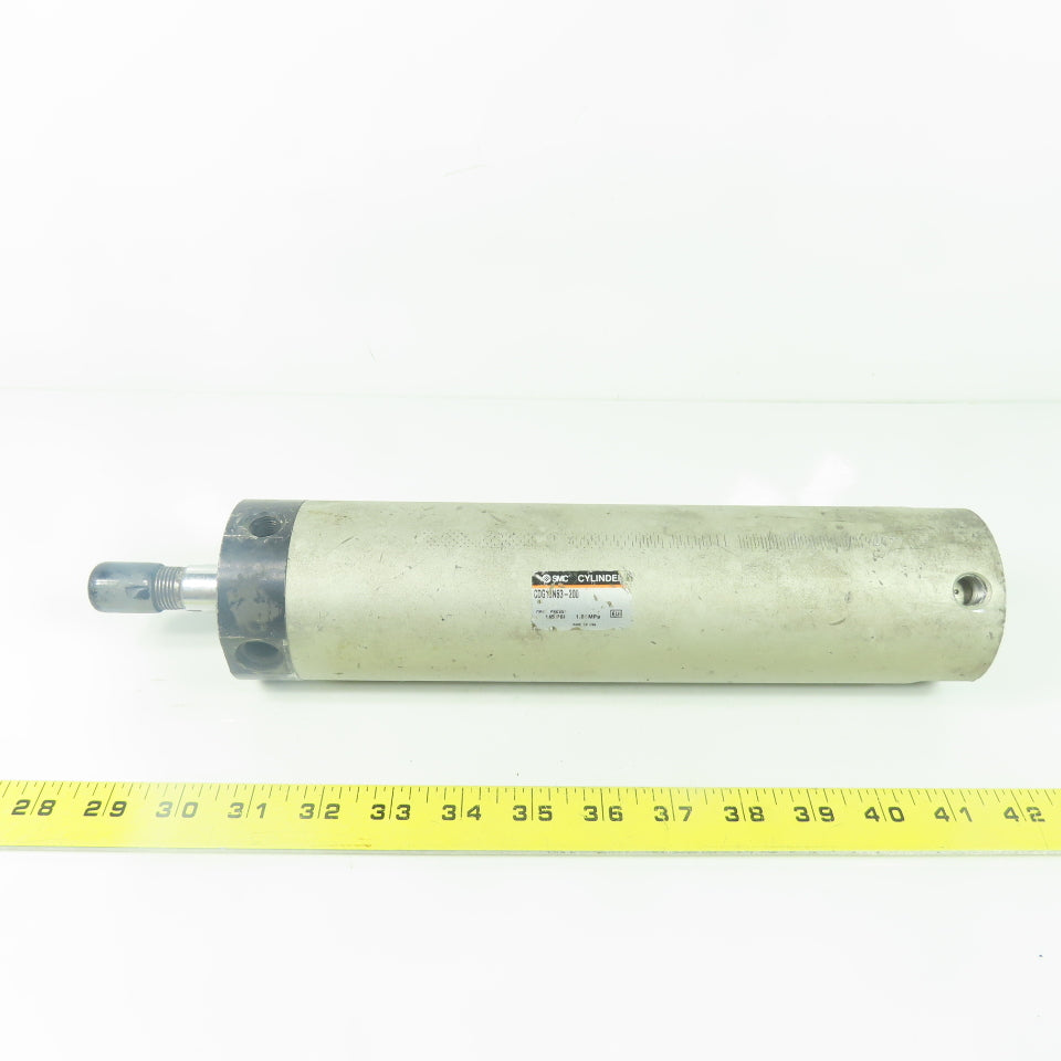 SMC CDG1BN63-200 Double Acting Pneumatic Cylinder 200mm Stroke 63mm Bore