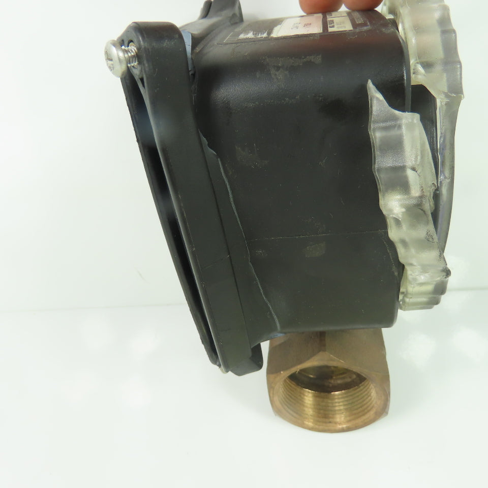 Kobold RCM-7126 Direct Reading Flowmeter 15-100GPM 180PSIG 212°F Max 1-1/2" NPT