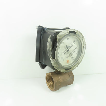 Kobold RCM-7126 Direct Reading Flowmeter 15-100GPM 180PSIG 212°F Max 1-1/2" NPT