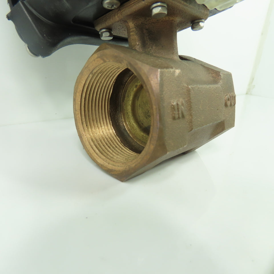 Kobold RCM-7126 Direct Reading Flowmeter 15-100GPM 180PSIG 212°F Max 1-1/2" NPT
