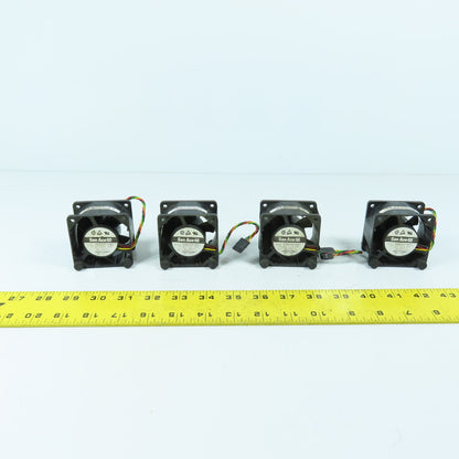 Sanyo Denki 9G0612P1M051 San Ace 60 Computer Cabinet Cooling Fan 12VDC Lot/4