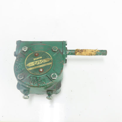 Demco Disk Wafer Butterfly Valve Gear Reducer Hand wheel 1.5" Bore