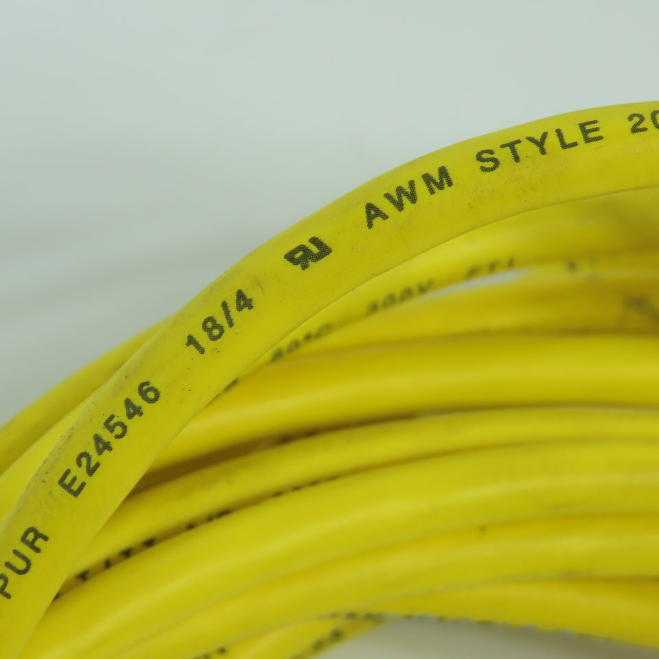 Lumberg 909602 Cable Cordset Assembly 18 AWG 4 Conductor 300V 30' Long