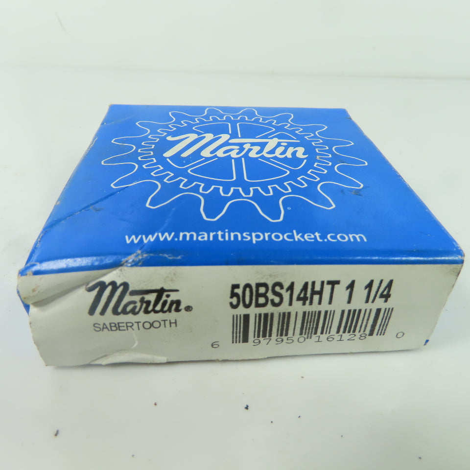 Martin 50BS14HT 1-1/4 Single Row Chain Coupling Sprocket 1-1/4" Bore 14-Tooth