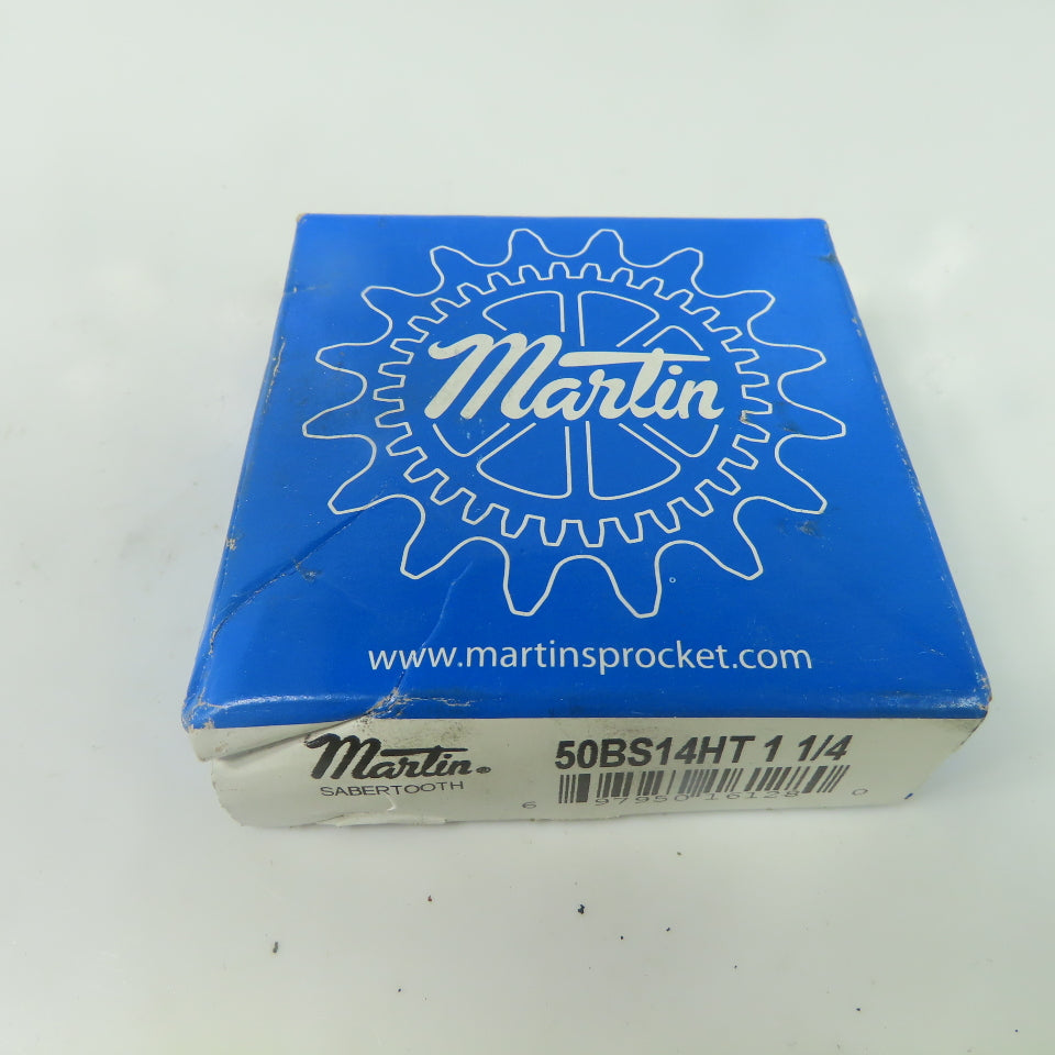 Martin 50BS14HT 1-1/4 Single Row Chain Coupling Sprocket 1-1/4" Bore 14-Tooth