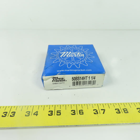 Martin 50BS14HT 1-1/4 Single Row Chain Coupling Sprocket 1-1/4" Bore 14-Tooth