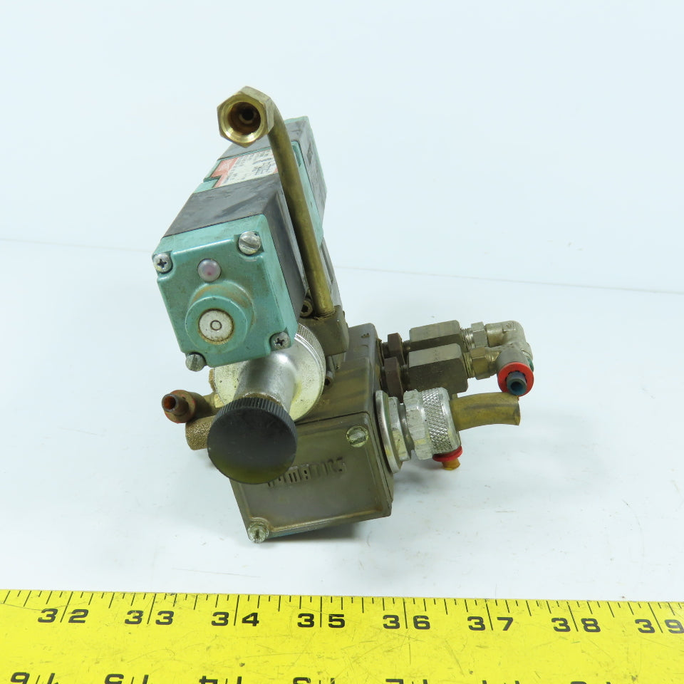 Numatics 081SS400M000061 081RS100J000000 Pneumatic Solenoid Control Valve 24VDC