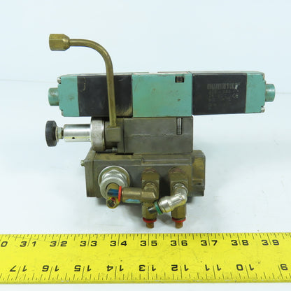 Numatics 081SS400M000061 081RS100J000000 Pneumatic Solenoid Control Valve 24VDC