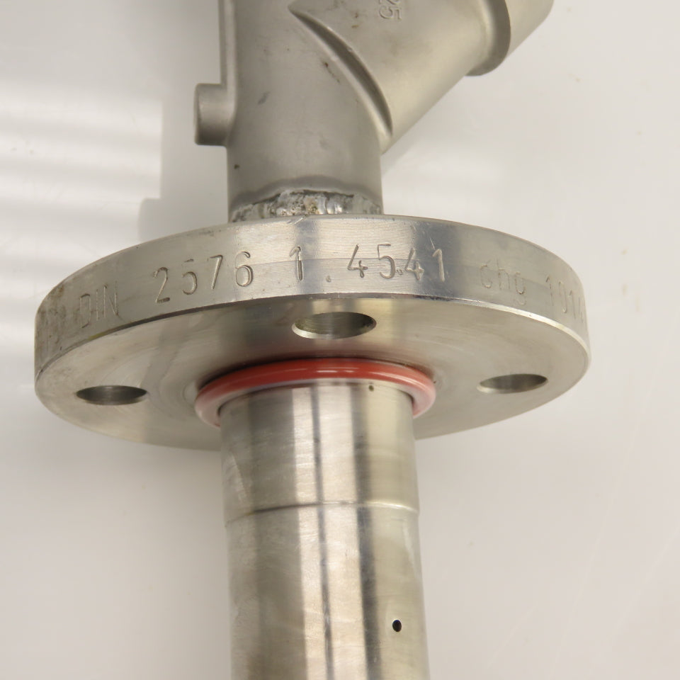 Gemu DN25 Stainless Steel Hose Assembly Hydra RS321L 49" OAL