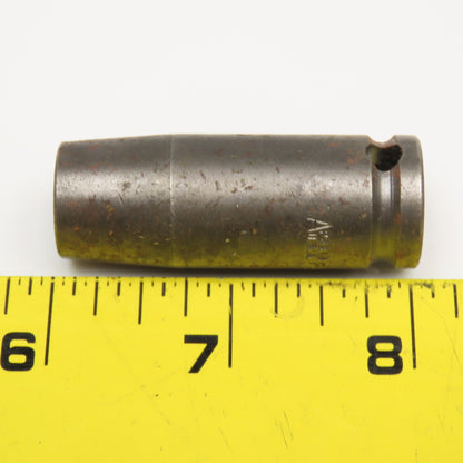 Apex FL-10mm23 10mm Socket 6 Point 2" Long 3/8" Drive