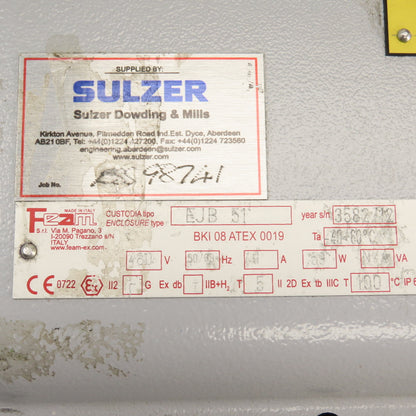 Fezm EJB 51 hazardous Location Explosion Proof Enclosure 19-1/2"x11-3/4x 7-1/2"