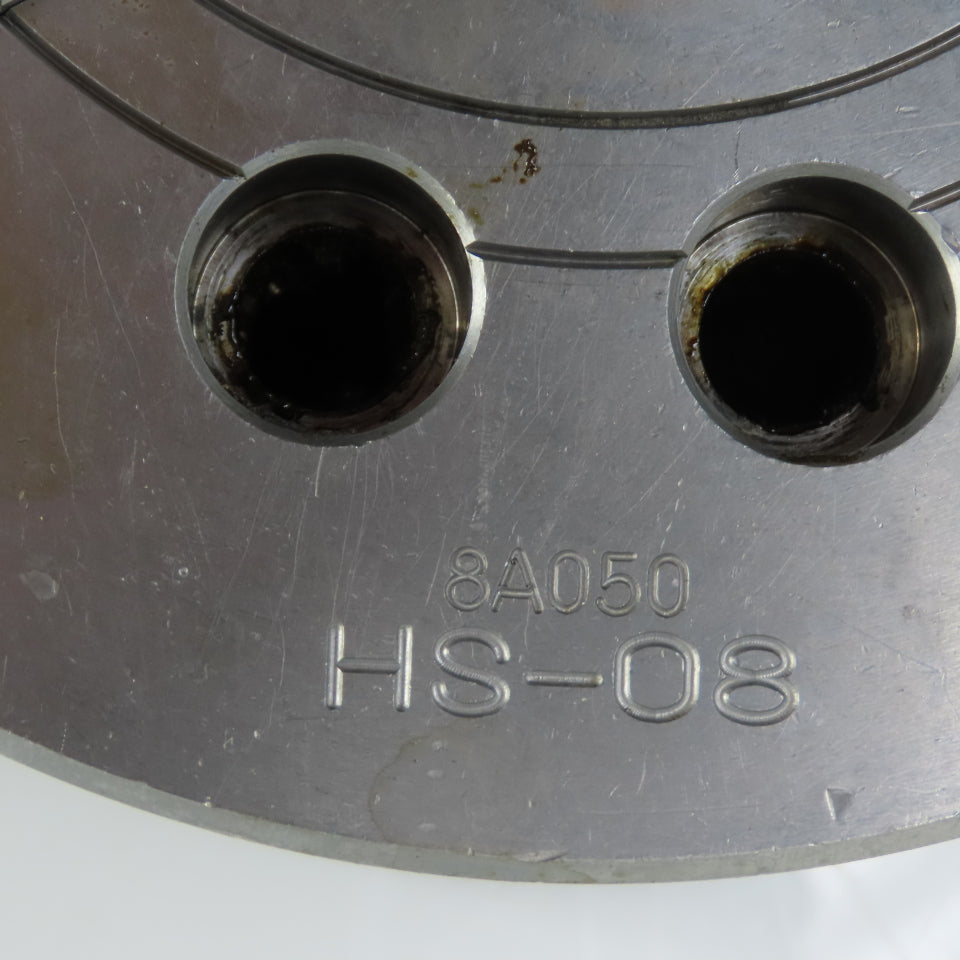 Samchully HS-08 3-Jaw High Speed Open Center Power Hydraulic Chuck B-208