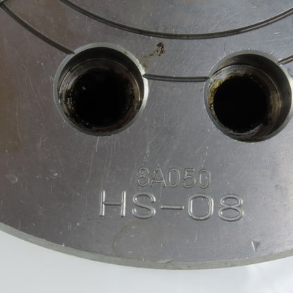 Samchully HS-08 3-Jaw High Speed Open Center Power Hydraulic Chuck B-208