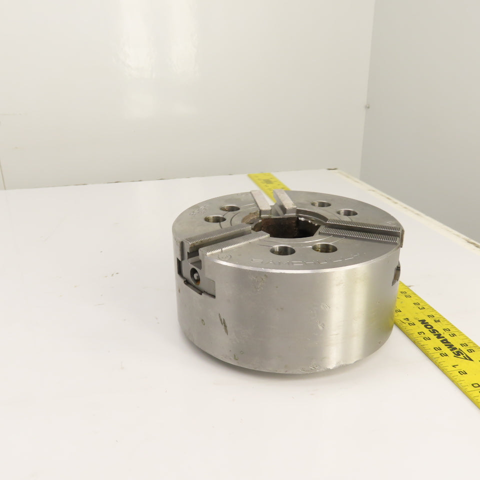 Samchully HS-08 3-Jaw High Speed Open Center Power Hydraulic Chuck B-208
