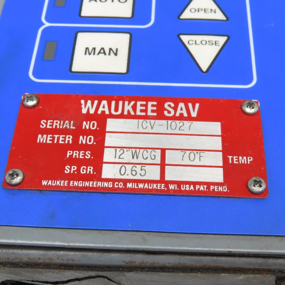 Waukee SAV 12" WCG Flo-Meter Controller