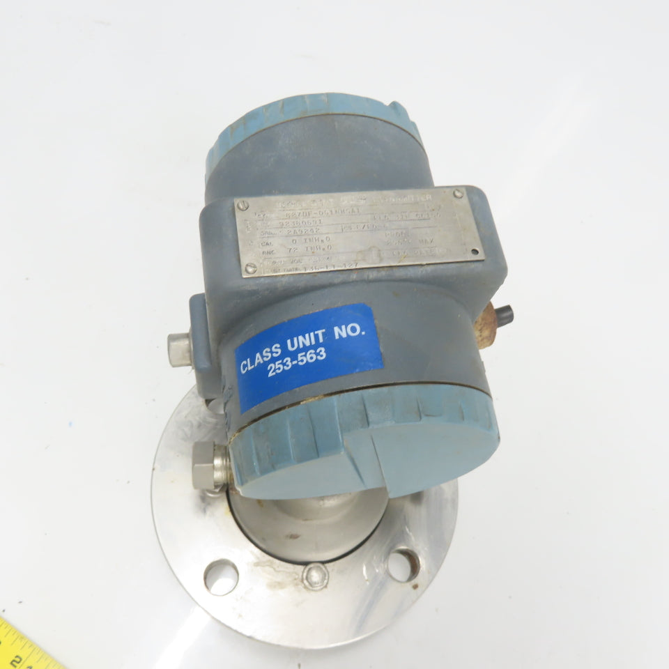 Foxboro 827DF-DS1NMSA1 3" Class 150 Flange Mount Intelligent Transmitter