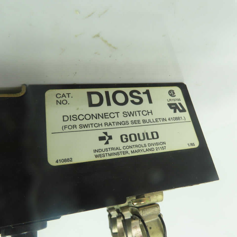 Gould DIOS1 3-Pole Fusible Disconnect Switch