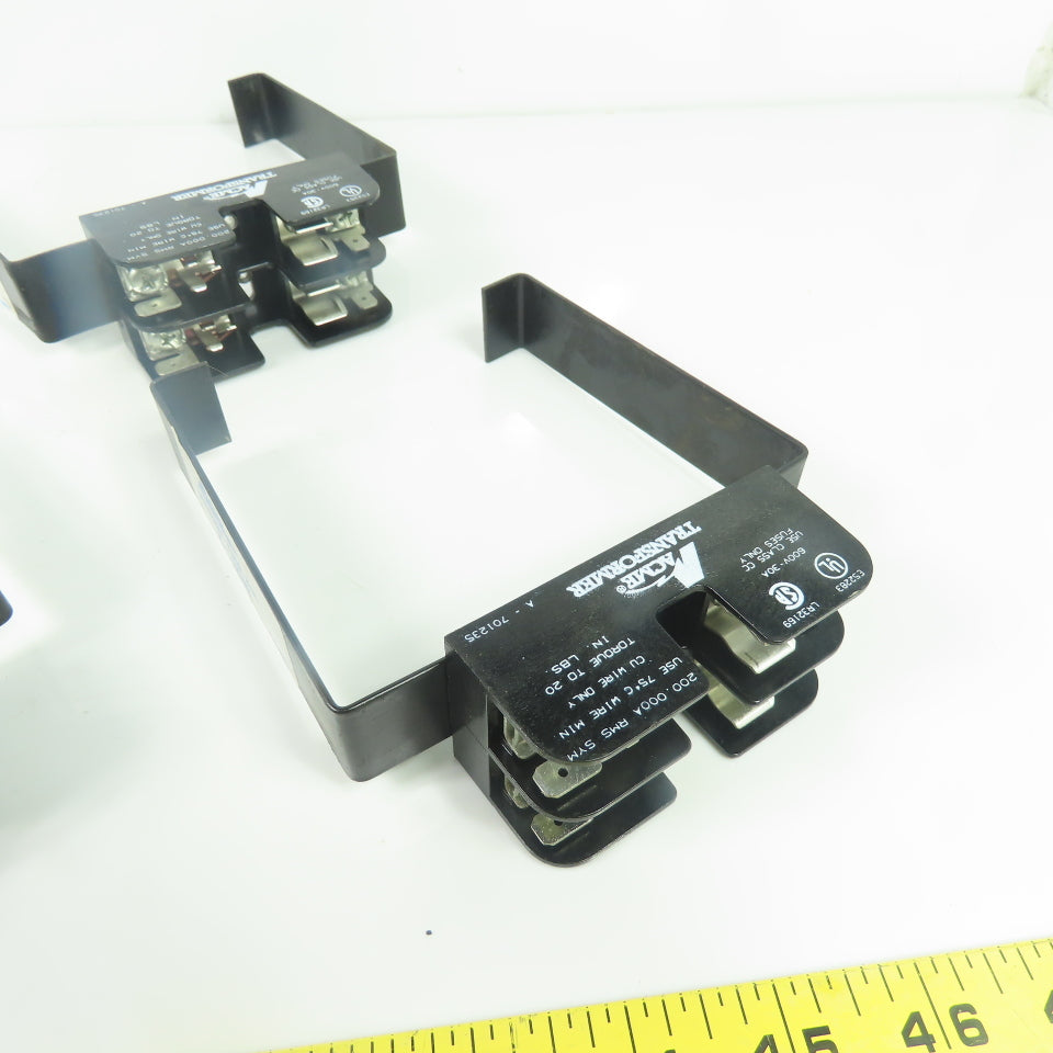 Acme PL-112702 Primary Fuse Kit Holder 600V 30A Lot Of 5