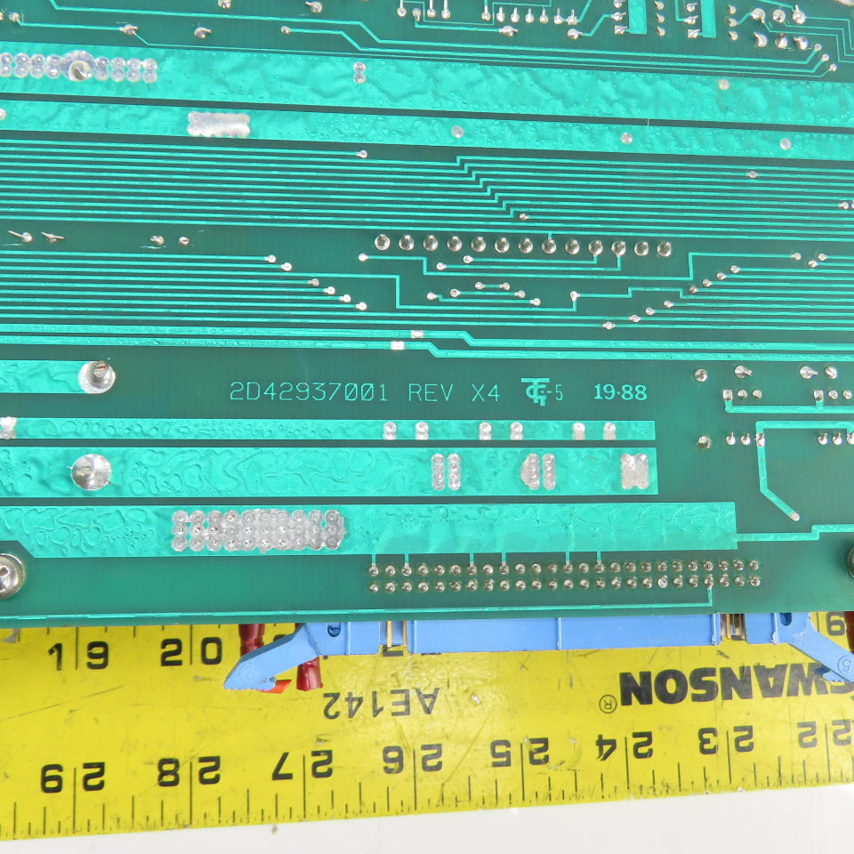 Westinghouse 2D42937001 2D42941G04 Control Board PCPR 1-0 10-88