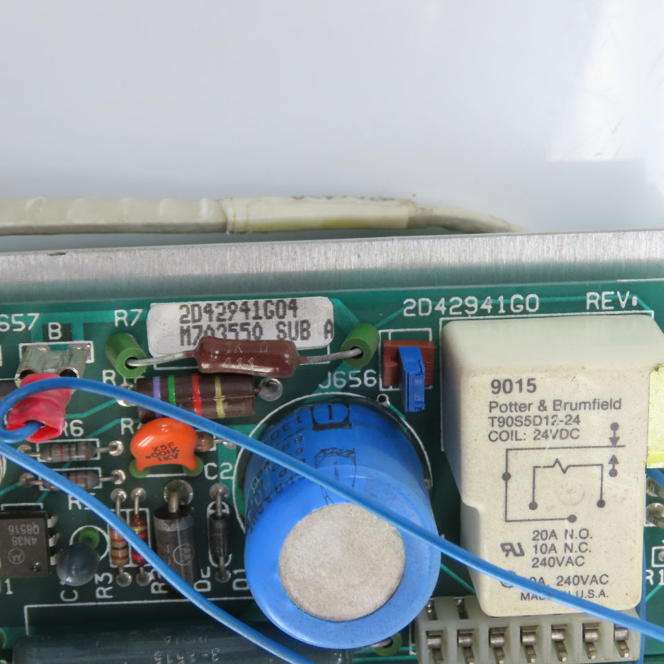 Westinghouse 2D42937001 2D42941G04 Control Board PCPR 1-0 10-88