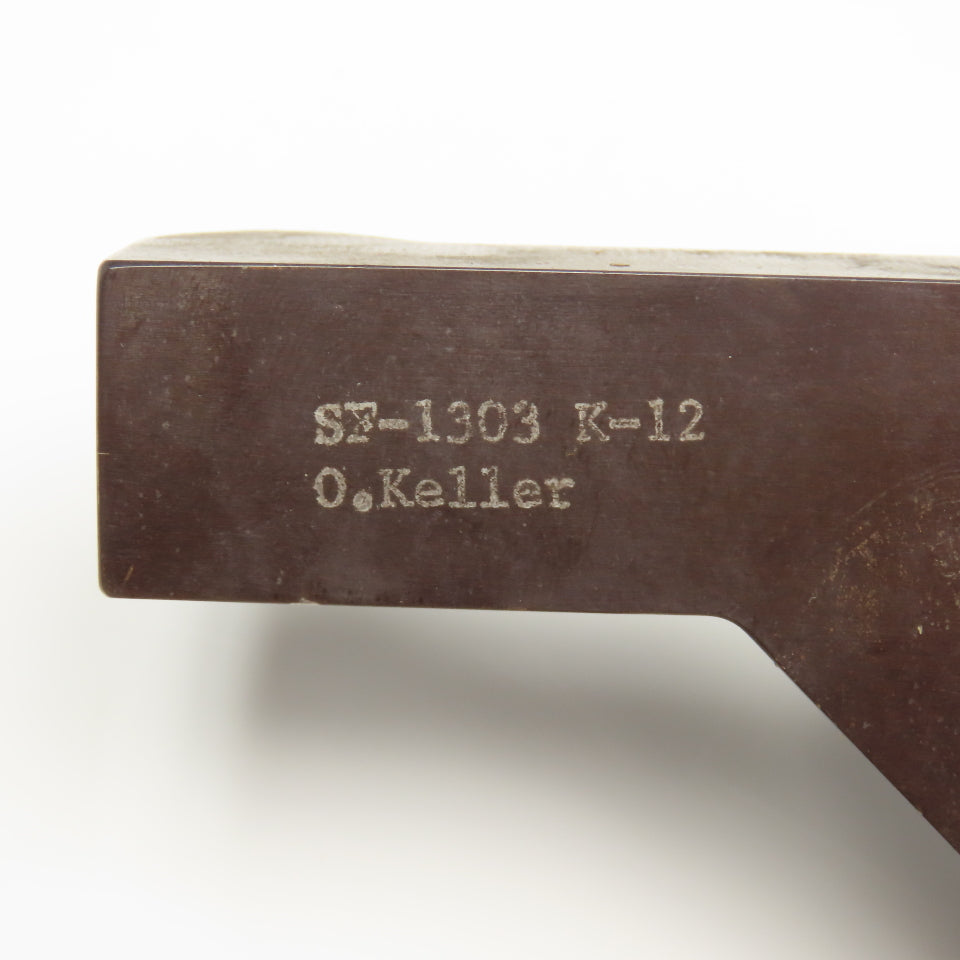 O. Keller Tool Eng. SF-1303 Workholding Gripper Clamp 25mm Hole Center 120mm OAL