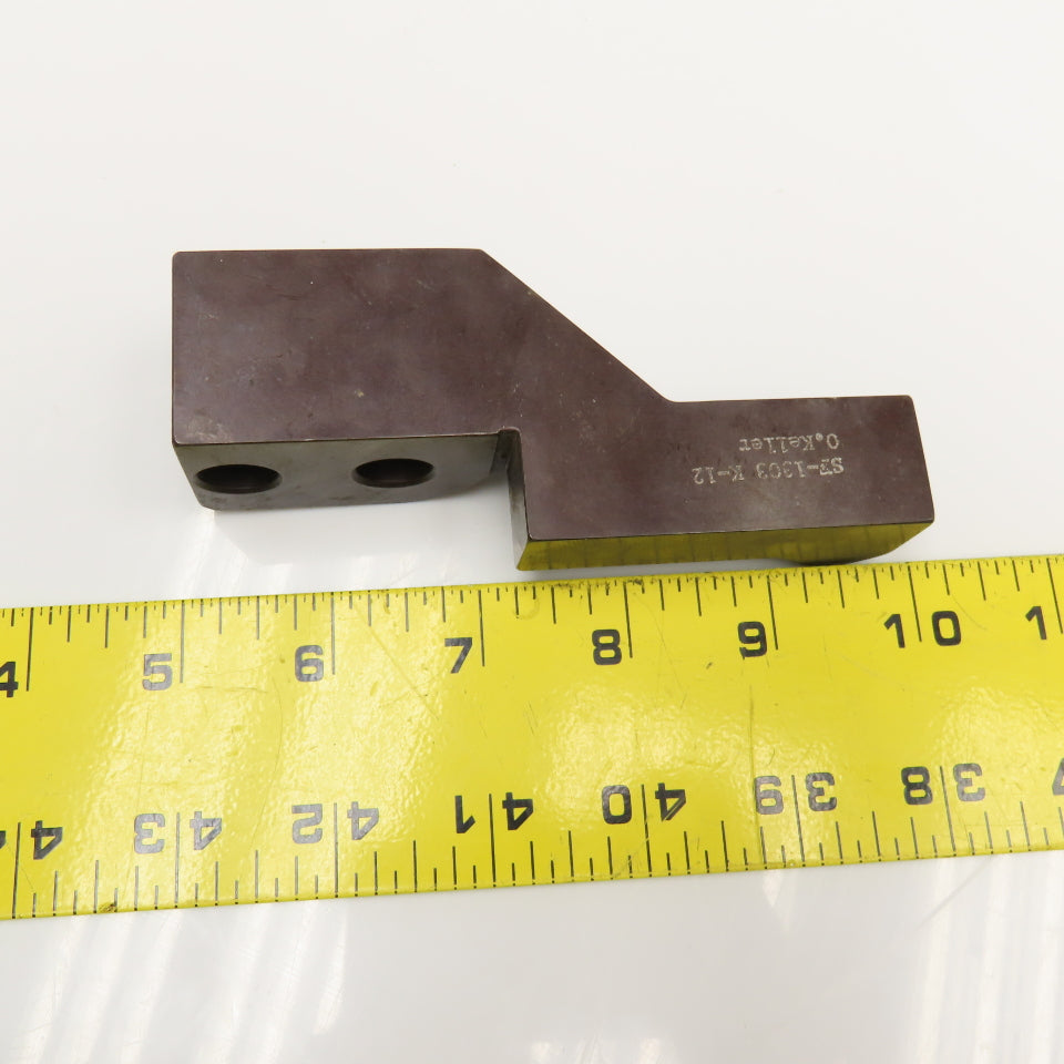 O. Keller Tool Eng. SF-1303 Workholding Gripper Clamp 25mm Hole Center 120mm OAL