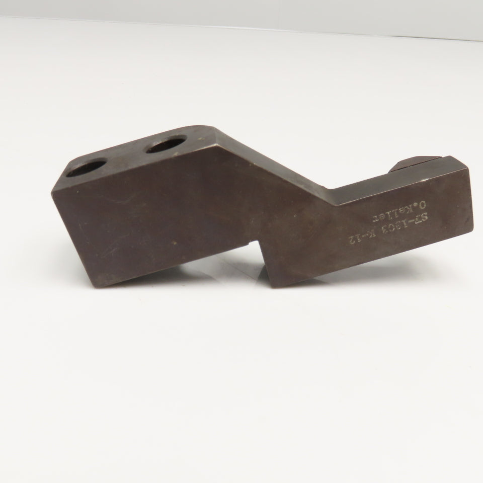 O. Keller Tool Eng. SF-1303 Workholding Gripper Clamp 25mm Hole Center 120mm OAL
