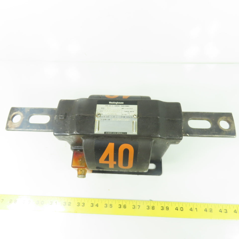 Westinghouse 254A586G05 Type ECT-5 40:5 Ratio Current Transformer 5KV