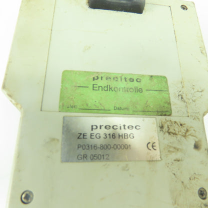 Precitec ZE EG 316 HBG Laser Teach Pendant Controls