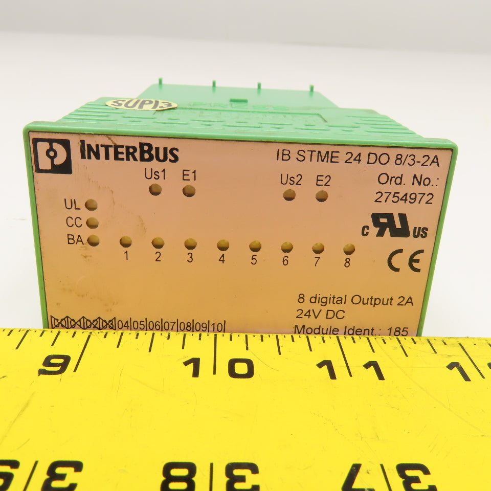 Phoenix Contact Interbus 2754972 8 Channel Digital Output Module
