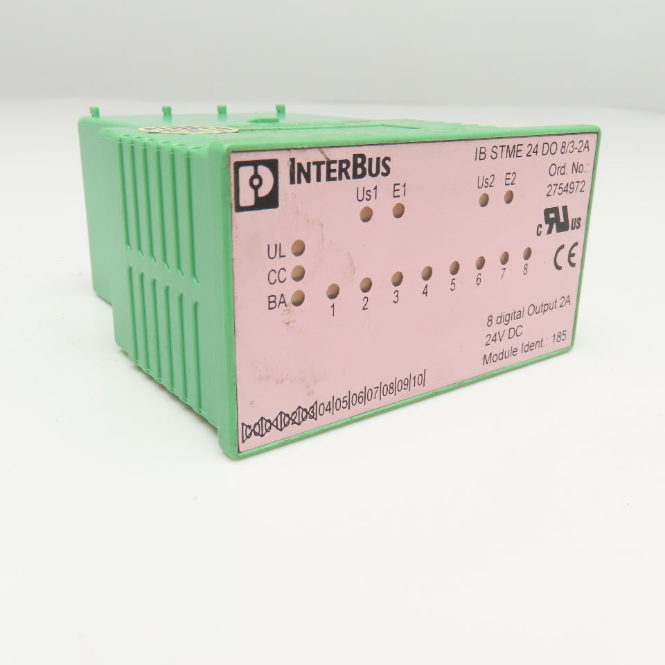 Phoenix Contact Interbus 2754972 8 Channel Digital Output Module